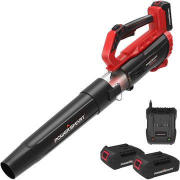 20V 350 CFM Cordless Leaf Blower w/ Two Batteries & Charger PS76154A