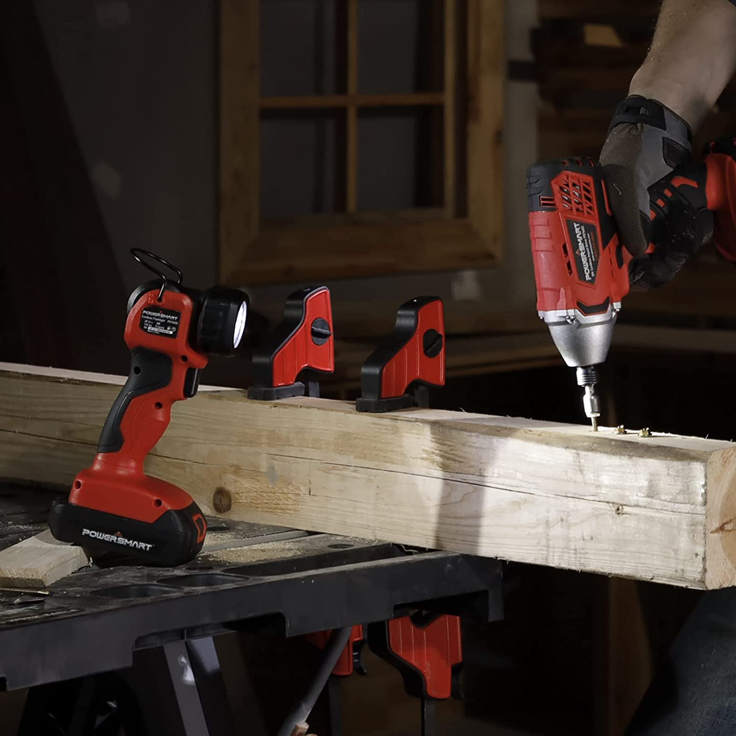 20V LED Work Light w/ 90° Pivoting Head(Tool Only)